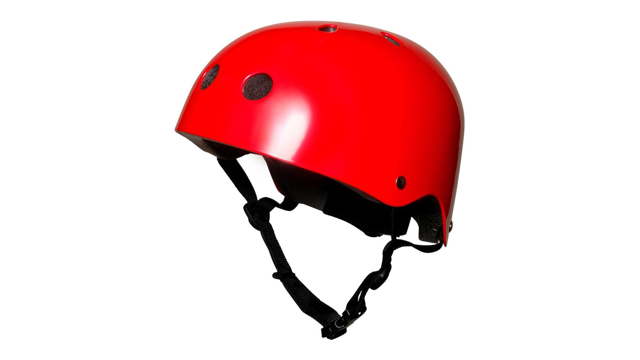 Kiddimoto Metallic Red Helmet